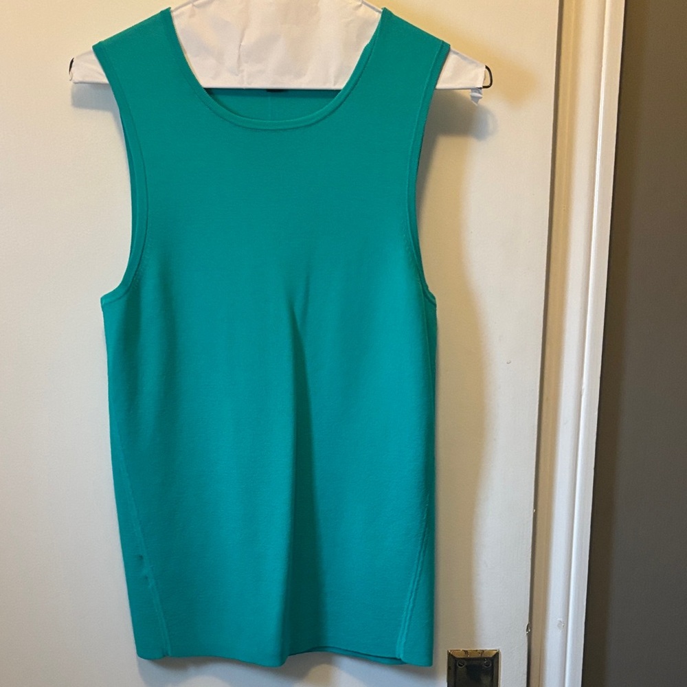 Ann Taylor Vibrant Teal Tank Top